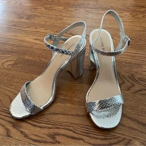 Silver Gianni Bini Heels